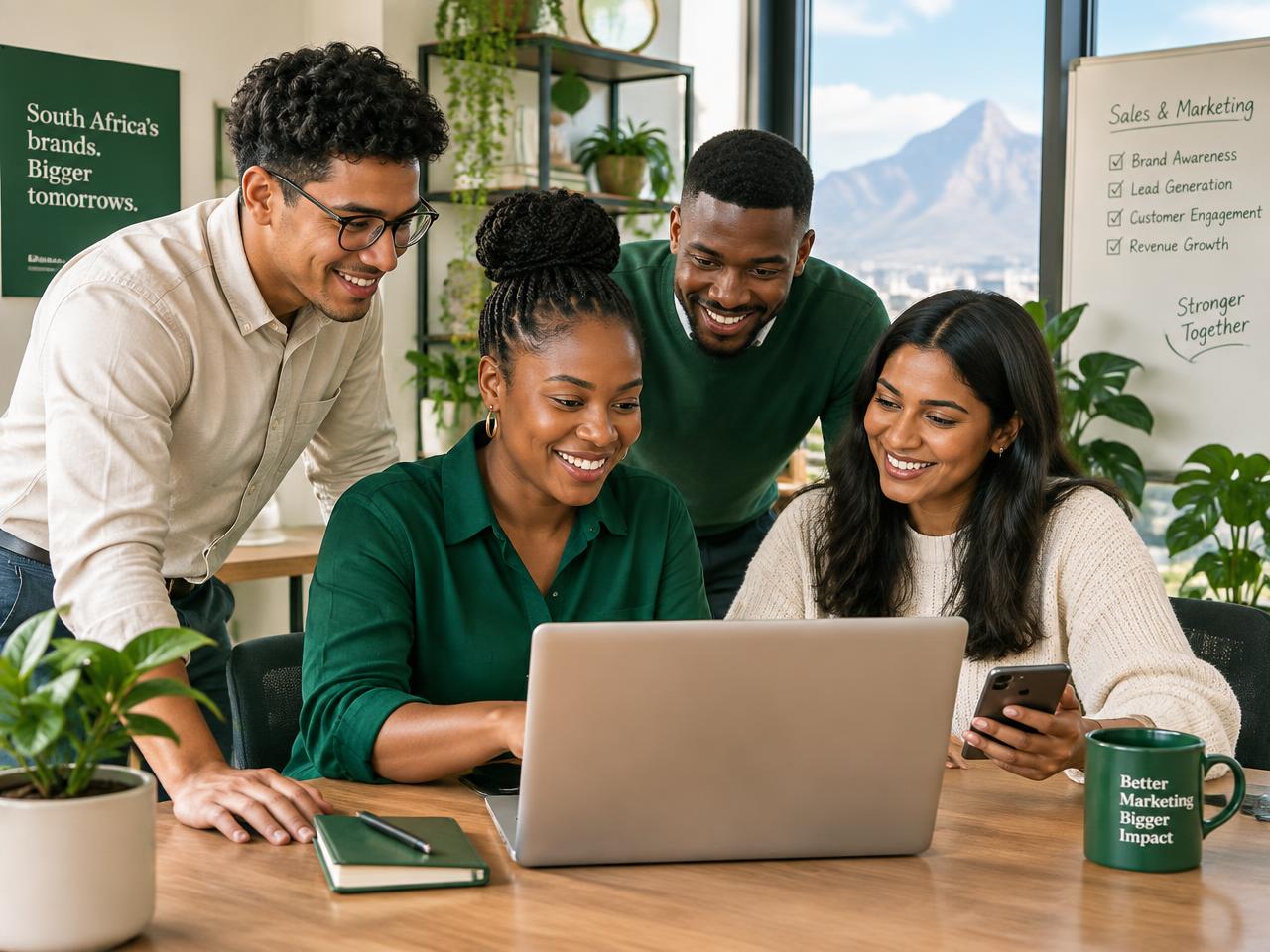 Ubuntu AI Jobs sales and marketing team collaborating